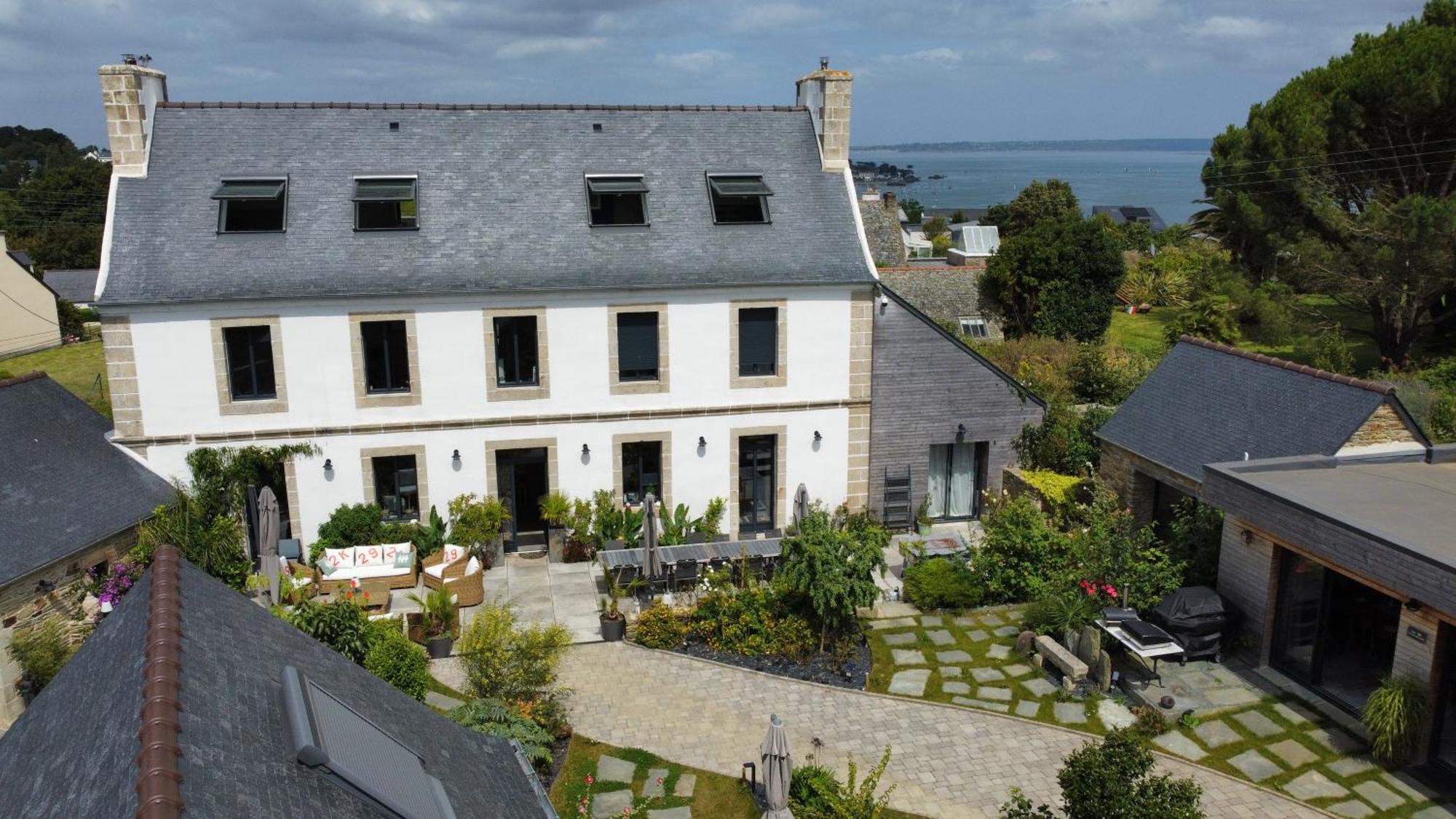 L'Ardoisiere, Maison D'Hotes Et D'Amis Locquirec Exteriér fotografie